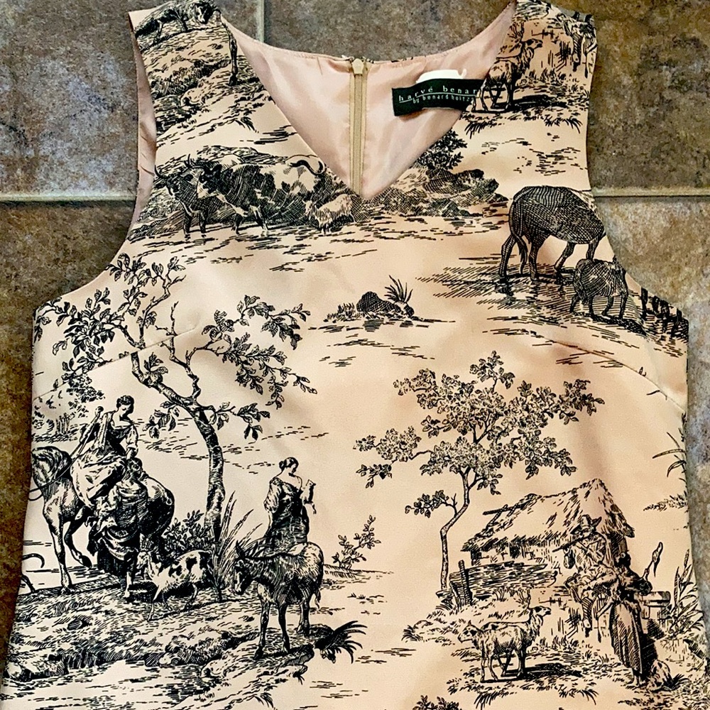 Vintage Fall Prarie Harve Benard Dress 8 Boutique